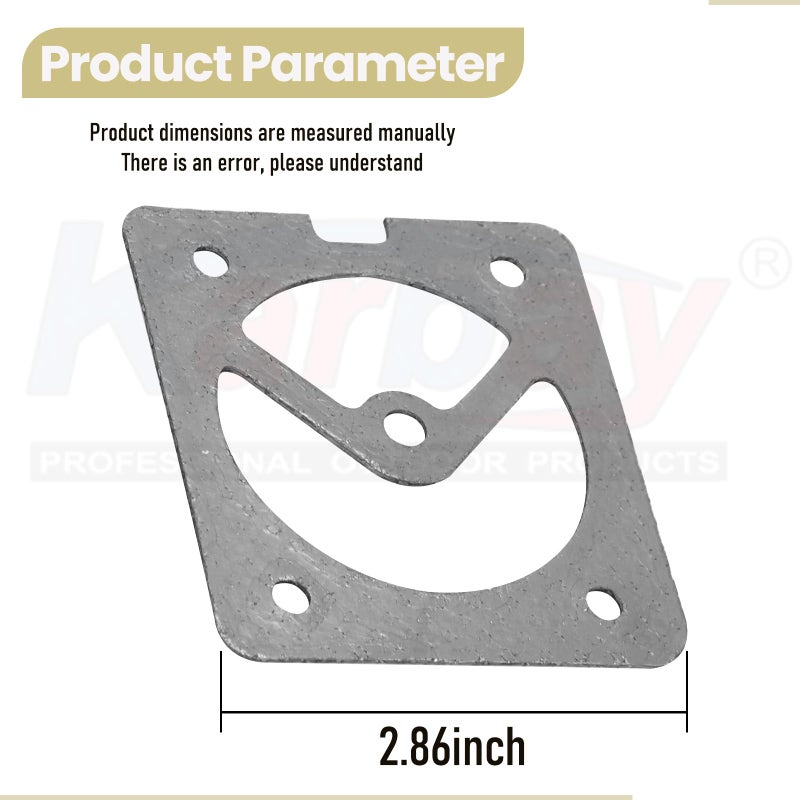 Karbay D30139 Air Compressor Gasket Seal Kit for Craftsman & Porter Cable & DeVilbiss Compressors, Replaces KK-4949, Suitable for 919153160, 919167244 and More - Image 2